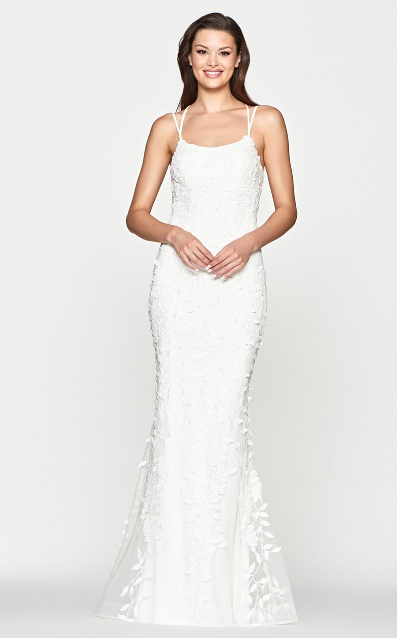 Faviana S10663 Dress Ivory