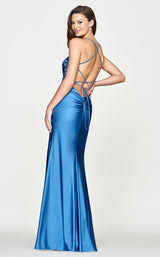 2 of 2 Faviana S10671 Dress Coastal-Blue