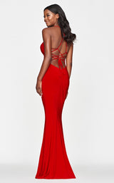 2 of 2 Faviana S10684 Dress Red