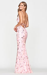 2 of 2 Faviana S10687 Dress Pink