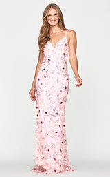 1 of 2 Faviana S10687 Dress Pink