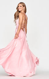 2 of 2 Faviana S10688 Dress Light-Pink