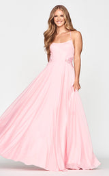 1 of 2 Faviana S10688 Dress Light-Pink