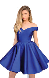 1 of 4 Clarisse S3442 Dress Sapphire