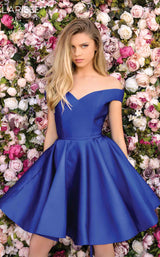 2 of 4 Clarisse S3442 Dress Sapphire