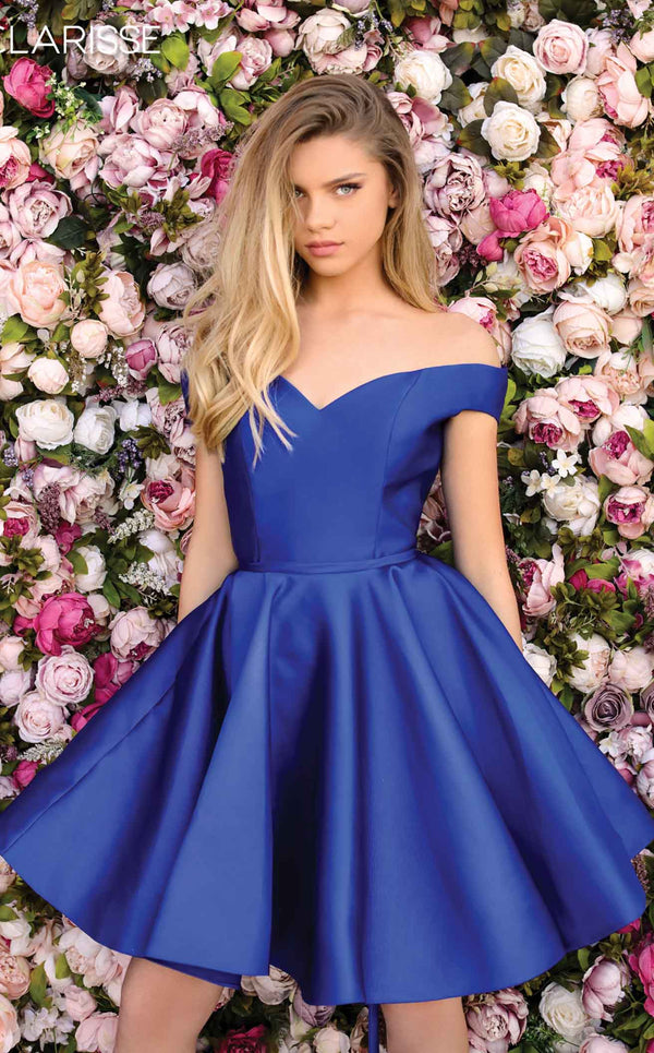 Clarisse S3442 Dress Sapphire