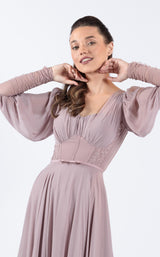 6 of 11 Zeena Zaki SS2102 Dress Light-Lavender