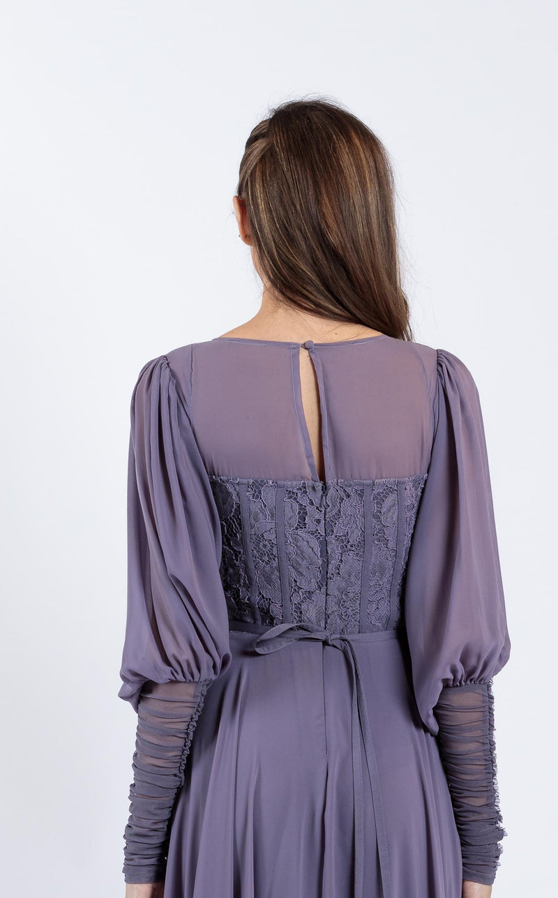 Zeena Zaki SS2102 Dress Purple