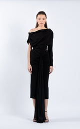 1 of 6 Zeena Zaki SS2108 Dress Black