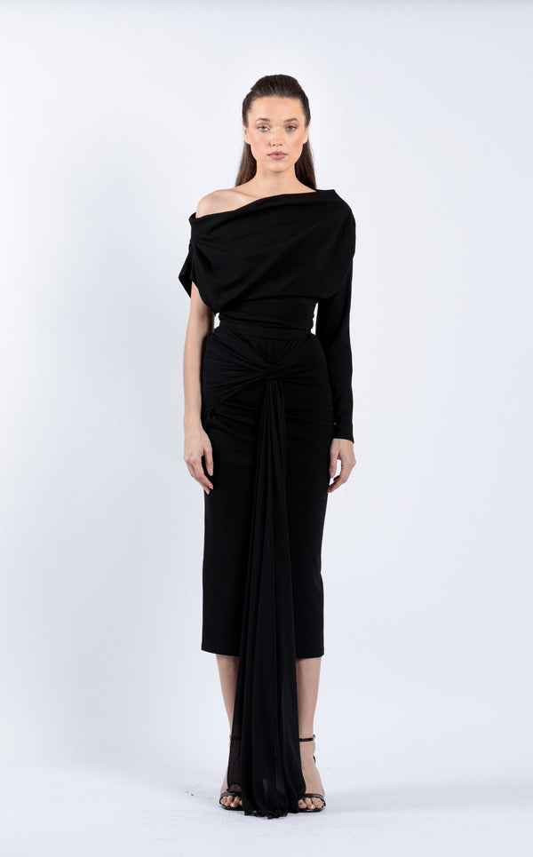 Zeena Zaki SS2108 Dress Black