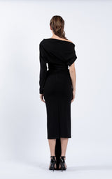 3 of 6 Zeena Zaki SS2108 Dress Black