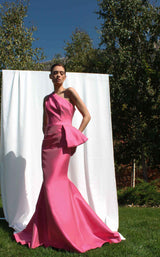 2 of 2 Edward Arsouni Couture SS588 Pink