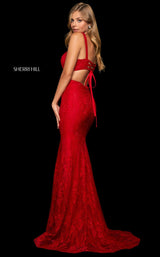 2 of 4 Sherri Hill 53923 Red