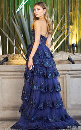 3 of 3 Sherri Hill 55799 Dress Navy