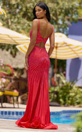 3 of 3 Sherri Hill 55922 Dress Red