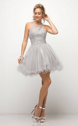 5 of 7 Cinderella Divine UJ0119 Dress Silver