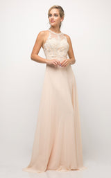 3 of 7 Cinderella Divine UJ0120 Dress Champagne