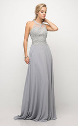 6 of 7 Cinderella Divine UJ0120 Dress Silver