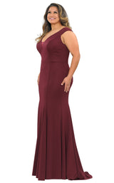 2 of 18 Lindas W1022 Dress Burgundy