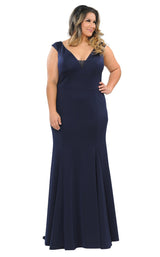 4 of 18 Lindas W1022 Dress Navy