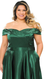 14 of 24 Lindas W1058 Dress Emerald