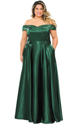 2 of 24 Lindas W1058 Dress Emerald