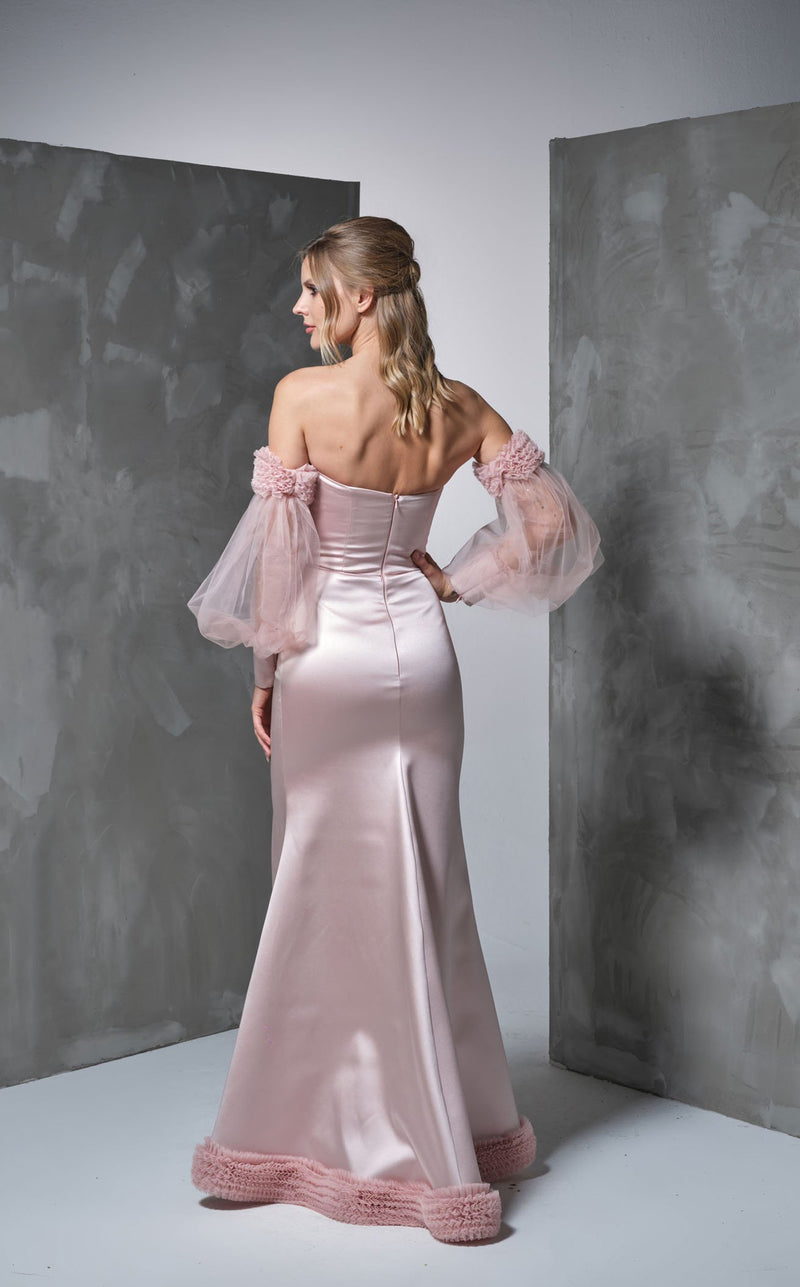 Rozallini Y0126 Dress Rose