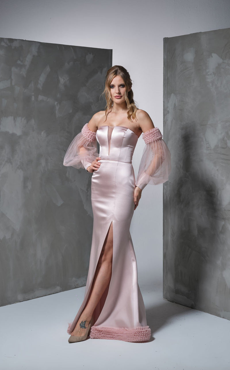 Rozallini Y0126 Dress Rose