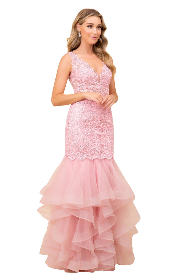 Nox Anabel A059 Dress Rose