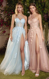 2 of 7 Andrea and Leo A1053 Dress Blush