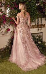 2 of 2 Andrea and Leo A1056 Dress Rose-Gold