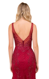 20 of 20 Nox Anabel A398 Dress Burgundy