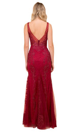 10 of 20 Nox Anabel A398 Dress Burgundy