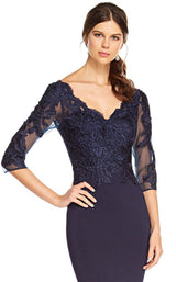 4 of 6 Alyce 27333 Dress Navy