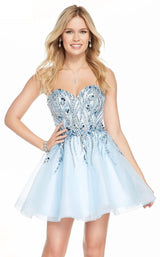 1 of 4 Alyce 3857 Dress Light Blue