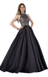 1 of 4 Alyce 6782 Black-Rosewater