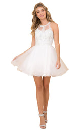 1 of 8 Nox Anabel B652 Dress White