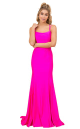 5 of 24 Nox Anabel C301 Dress Fuchsia