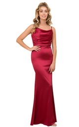 3 of 16 Nox Anabel C302 Dress Burgundy