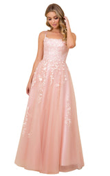 1 of 12 Nox Anabel C415 Dress Dusty-Rose