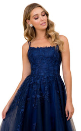 8 of 12 Nox Anabel C415 Dress Navy-Blue