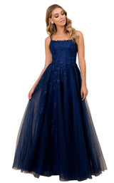 2 of 12 Nox Anabel C415 Dress Navy-Blue