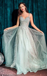 2 of 5 Cinderella Divine CB047 Dress Eucalyptus