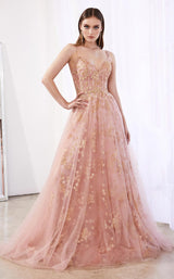 1 of 5 Cinderella Divine CB047 Dress Rose-Gold