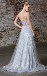 5 of 5 Cinderella Divine CB047 Dress Silver