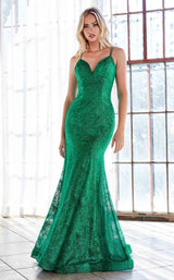 1 of 6 Cinderella Divine CB049 Dress Emerald