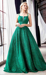 2 of 6 Cinderella Divine CB051 Dress Emerald