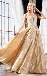 3 of 6 Cinderella Divine CB051 Dress Gold