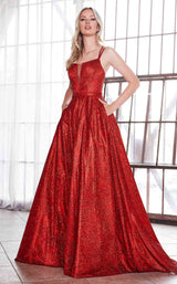 4 of 6 Cinderella Divine CB051 Dress Red