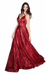 1 of 3 Cinderella Divine CB059 Dress Red